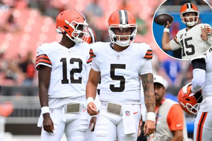 Browns bench Joe Flacco for Dillon Gabriel — while Shedeur Sanders stays buried