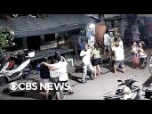 Early footage shows moment earthquake hit Philippines