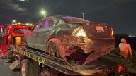 Tres lesionados en choque por alcance en la carretera La Unión