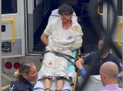 Shocking first photos of blood-covered teen in custody in Staten Island decapitation slaying