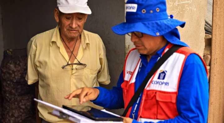 Cofopri inicia empadronamiento gratuito de lotes en Lima y provincias: fechas y zonas