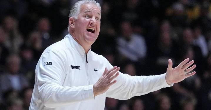 No. 1 Purdue has national championship hopes but Big Ten has plenty of challengers