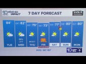 10 Weather: Tuesday midday forecast; Oct. 28, 2025