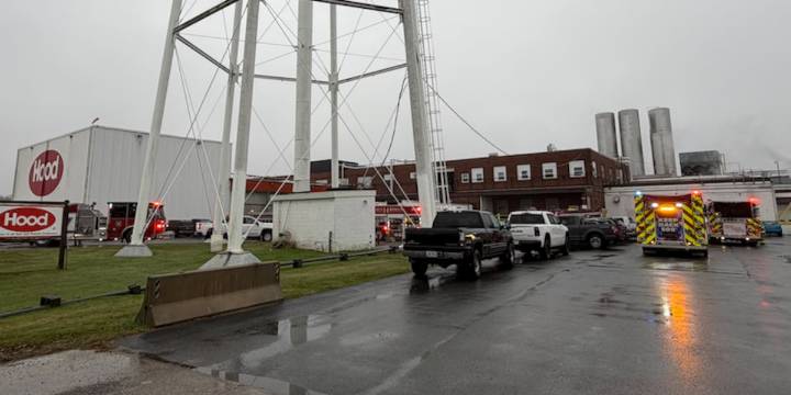 Firefighters respond to fire report at LaFargeville plant