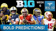 PICKS: Michigan DESTROYS Wisconsin?  Penn State HANGOVER at UCLA? Spartans and Huskers NAILBITER?