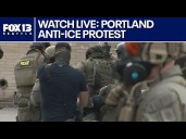 LIVE: Portland Anti-ICE Protest