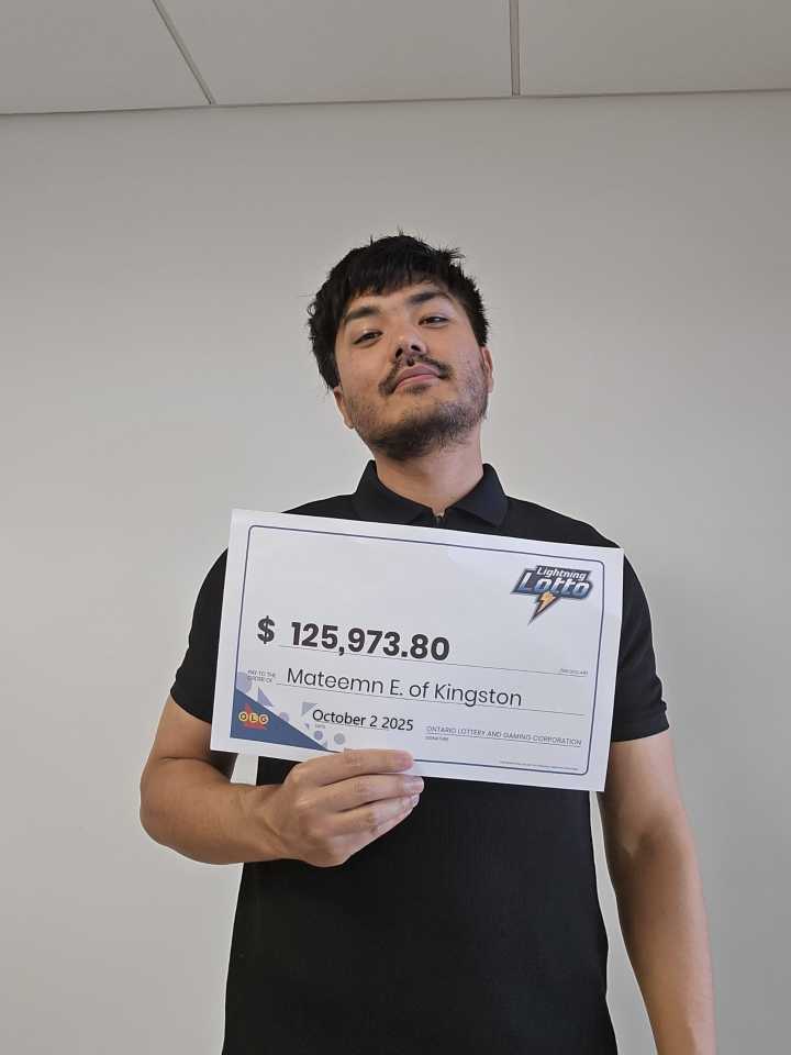 Kingston resident wins more than $125,000