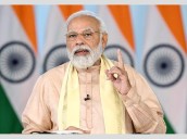 PM Modi praises RSS Chief Bhagwat's Vijaydashmi speech ANI Photo [ FULL VIEW ]