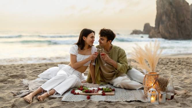 Man on holiday has no idea he's expected to propose