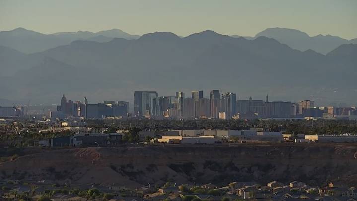 Clear skies and dry conditions ahead for Las Vegas valley
