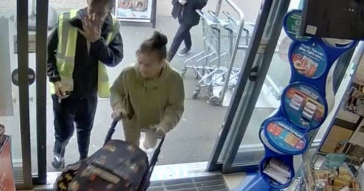 Police want to speak to two people following theft