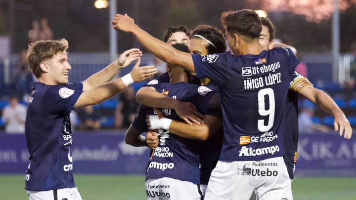 El arranque de ensueño del Utebo: "Cuando a los humildes nos pasan estas cosas las disfrutamos mucho"