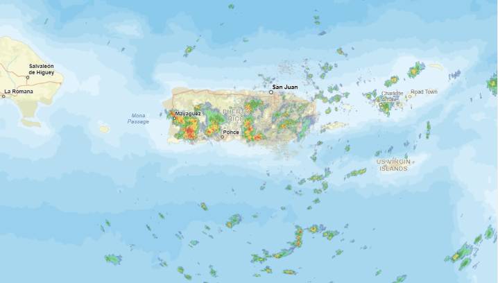 Advertencia de inundaciones para varios pueblos del sur y oeste