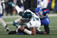 Eagles offense 'predictable' says Lane Johnson after 34