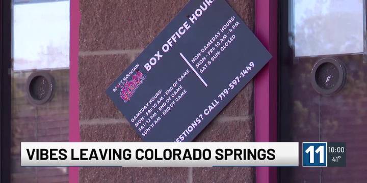Reaction rolls in after Rocky Mountain Vibes announce they're leaving Colorado Springs
