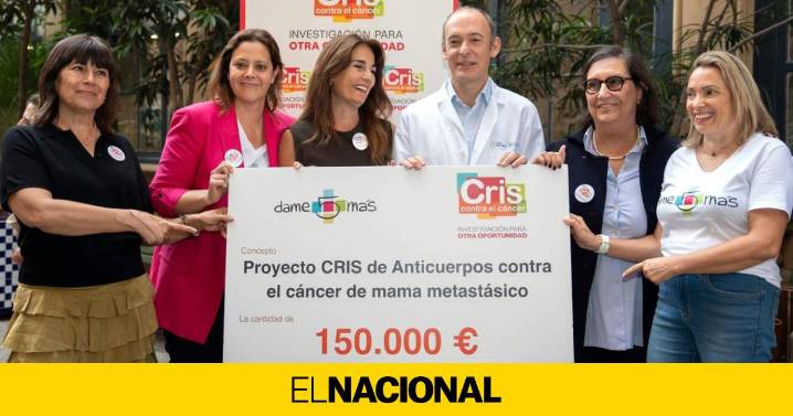 Mujeres con cáncer de mama metastásico financian una investigación en el Clínic "para vivir más de 5 años"