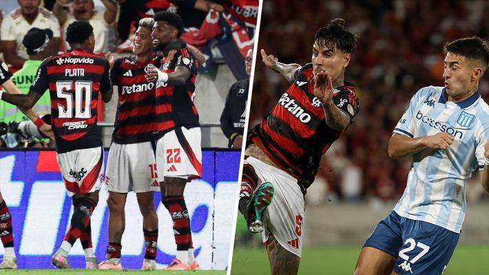 El Flamengo con Pulgar a gran nivel venció en la agonía a Racing y sacó ventaja en semis de la Libertadores... Mira el autogol que definió el duelo Gabriel Arias no jugó en la "Academia".