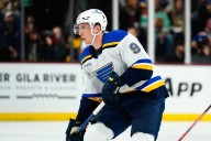 Veteran forward Tyler Pitlick savors debut with hometown Wild
