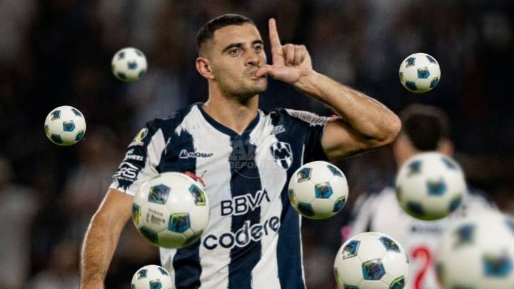 Germán Berterame alcanza su mejor torneo goleador en Rayados