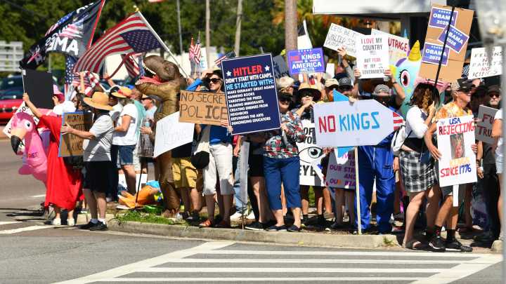 No Kings protest in Cocoa