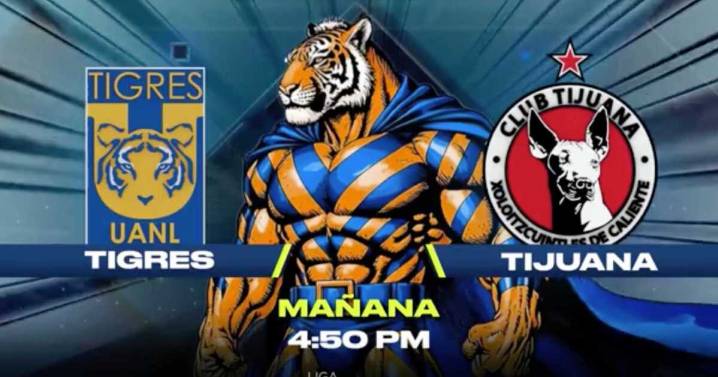 Tigres vs Xolos de Tijuana EN VIVO, Jornada 15 del Apertura 2025 de la Liga BBVA MX