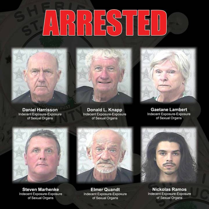 Six Nudists Arrested for Baring All on Wrong Florida Beach: Sheriff