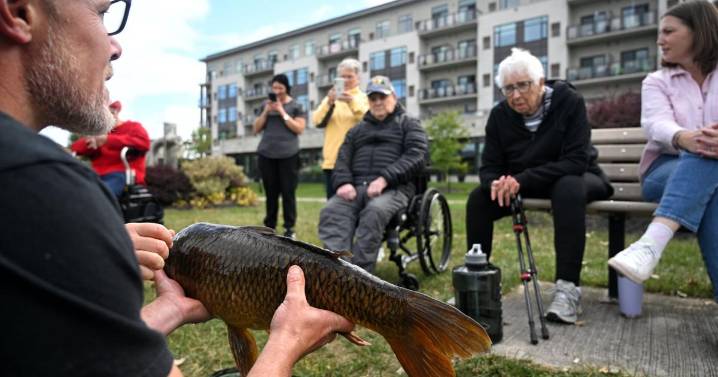 Anglers share passion for fishing with seniors by Welland Recreational Canal