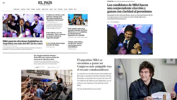 "Victoria crucial". La reacción de los principales medios del mundo tras el triunfo de La Libertad Avanza