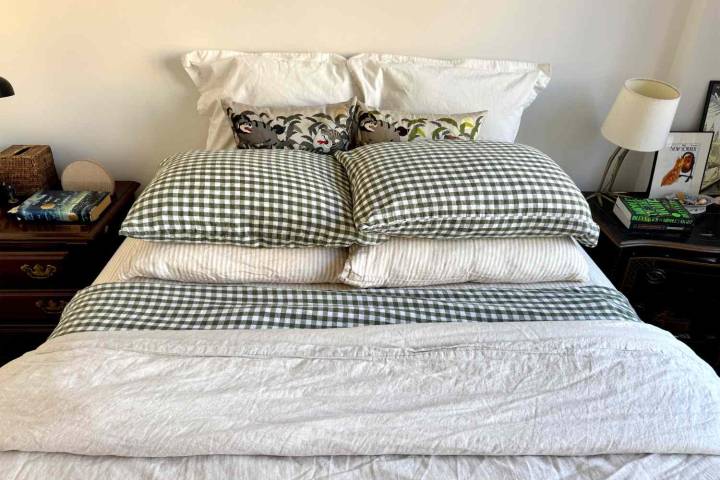 I Swapped Brooklinen Sheets for These Quince Linen Sheets