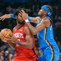 SGA leads Thunder past Rockets in season