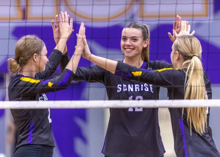 Four cornerstones lead Peoria volleyball team's title bid