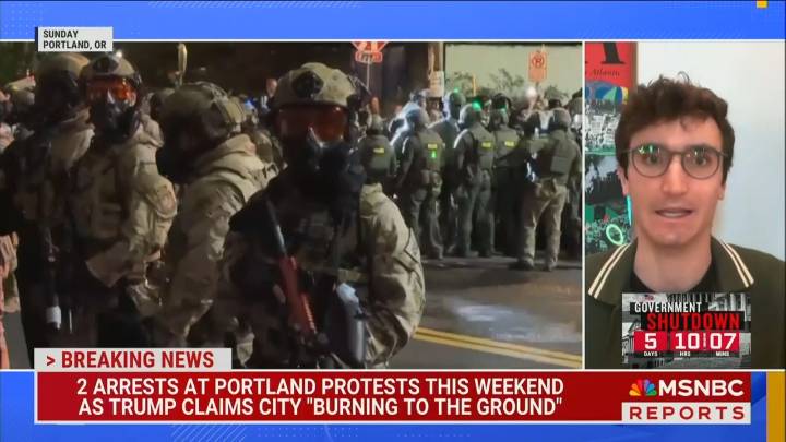 Anti-ICE Protestors Get Into ‘Tussles’ When ‘Bored,’ Atlantic Writer Tells MSNBC