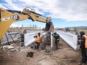 Avanza en la modernización de la carretera Bavispe