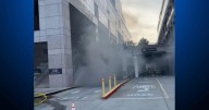 Electric vehicle fire in Walnut Creek parking garage prompts 2