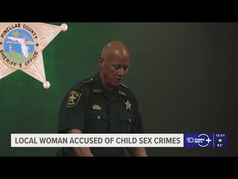 St. Pete woman arrested on 41 counts of child pornography involving relative, sheriff says