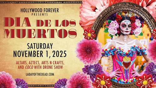Celebrate Día de los Muertos at Hollywood Forever Cemetery's screening of Disney Pixar's 'Coco'