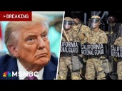 BREAKING: California sues to halt Trump deployment of California National Guard troops to Oregon