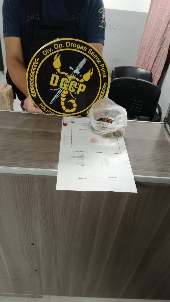 Sáenz Peña: Intentó ingresar marihuana oculta en un termolar