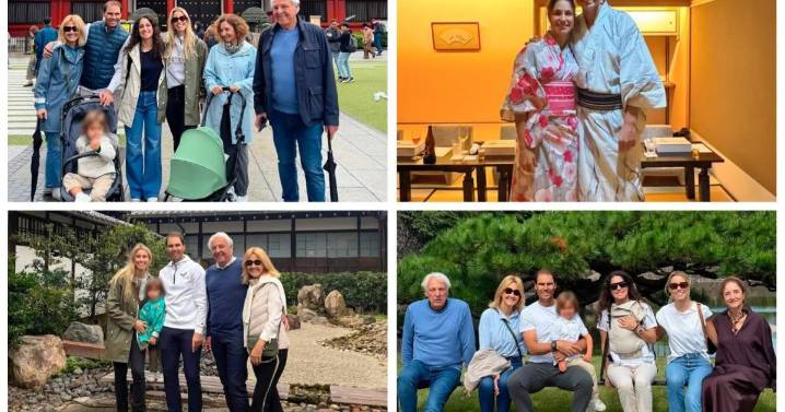 Rafa Nadal viaja con Mery Perelló y sus dos hijos a Japón: su recorrido en familia por Kioto