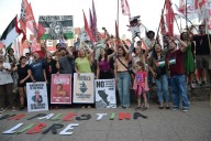 El Frente de Izquierda y de Trabajadores Unidad cerró su campaña en Plaza de la Intendencia