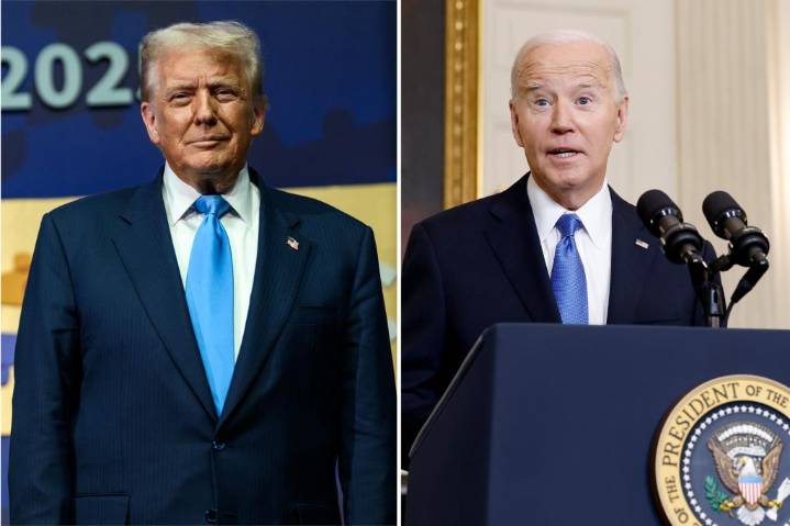 Trump appears to call for Joe Biden to be jailed: 'love watching him squirm'