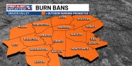 Widespread burn bans in effect