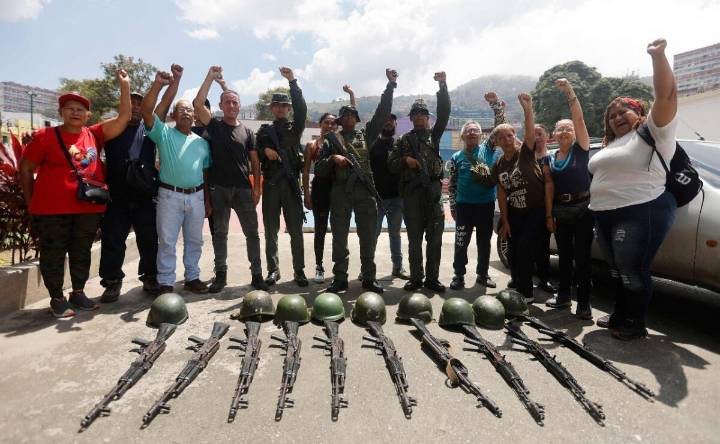 Activan en Caracas un plan para la defensa de Venezuela ante "asedio" de Estados Unidos