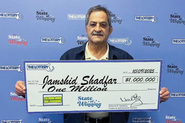 Mass. State Lottery winner: Man plans retirement with $1 million prize