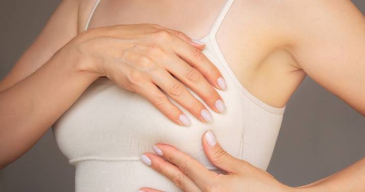 Mum's breast turned black two weeks after she had baby