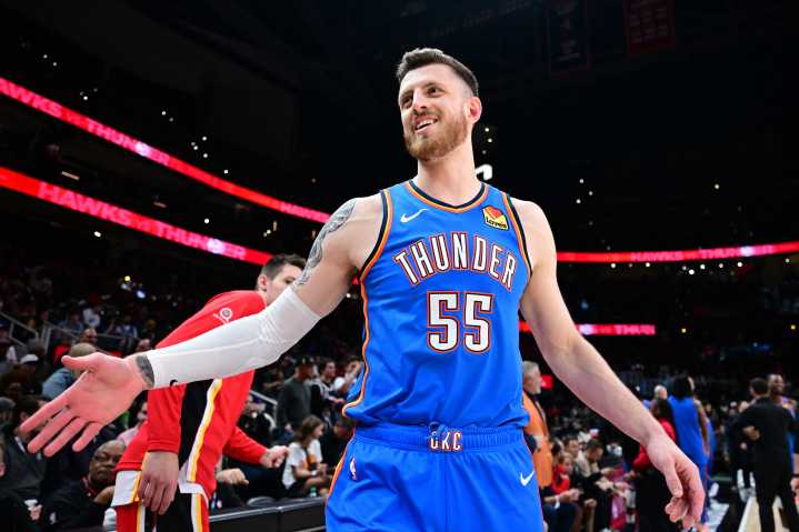 Thunder's Isaiah Hartenstein wins Bob Lanier Community Assist Award offseason winner