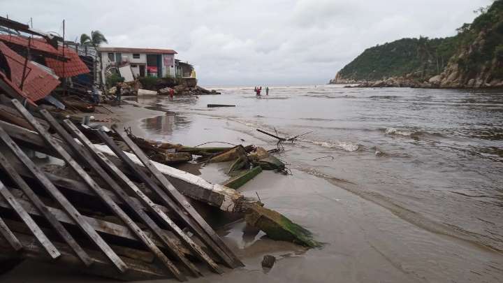 Alertan sobre formación de ciclón tropical frente a las costas de Guerrero
