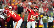 Mahomes, Hunt lead Chiefs to dominant 28-7 win over Commanders, their 9th straight in the series