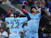Andrés Giménez inició la vapuleada de Toronto