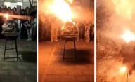 Video: así explotó el experimento de química en la escuela de Palermo